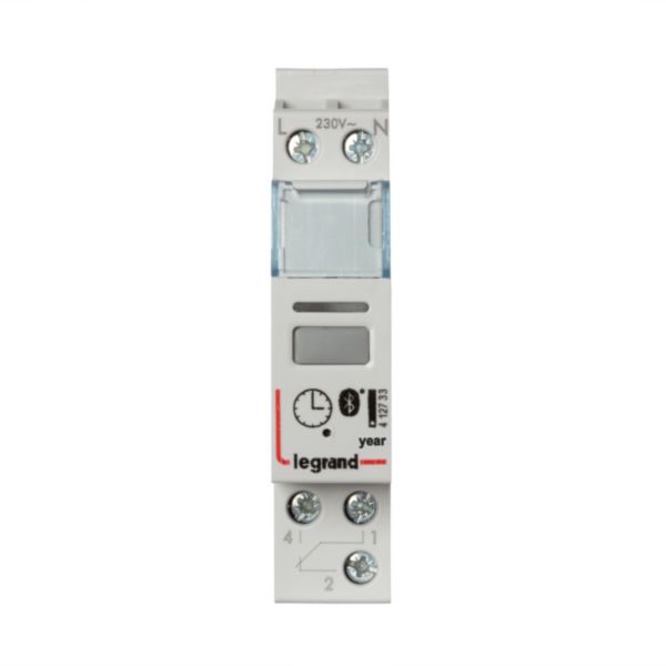 Interrupteur horaire astronomique annuel Bluetooth sans écran 230V~ 1 sortie 16A - 1 module