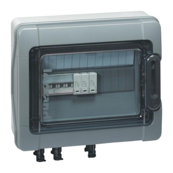Coffret Plexo³ photovoltaïque IP65 pré-équipée et pré-câblé 3kWc DC pour 1 ou 2 chaînes - 1 rangée de 12 modules - Page 2