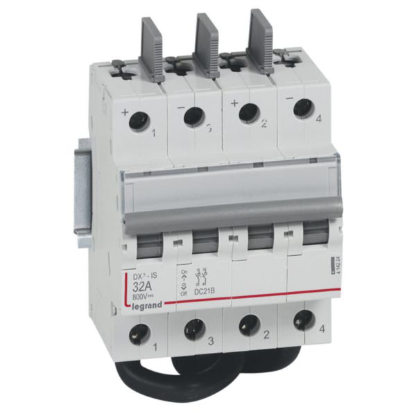 Interrupteur-sectionneur modulaire à manette courant continu 800V= pour application photovoltaïque - 32A - 4 modules - Page 2
