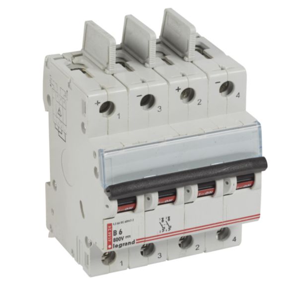 Disjoncteur modulaire courant continu DX³ 800V= 6A - 4 modules - Page 2