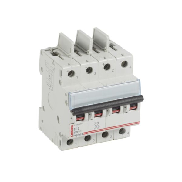 Disjoncteur modulaire courant continu DX³ 800V= 13A - 4 modules