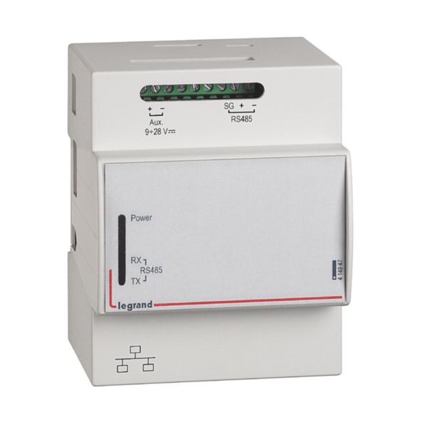 Energie Serveur Web pour consultation à distance pour 10 adresses MODBUS ou 10 compteurs impulsionnels