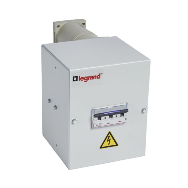 Batterie fixe triphasée bx 400 v - avec disjoncteur - 50 hz - 25 kvar