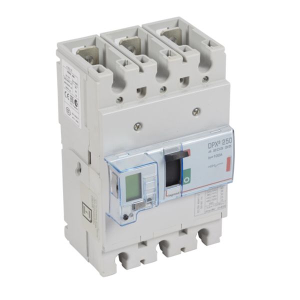 Disjoncteur électronique DPX³250 pouvoir de coupure 36kA 400V~ - 3P - 100A