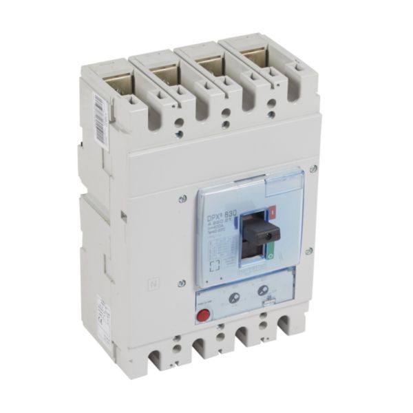 Disjoncteur magnétothermique DPX³630 pouvoir de coupure 50kA 400V~ - 4P - 500A - Page 144
