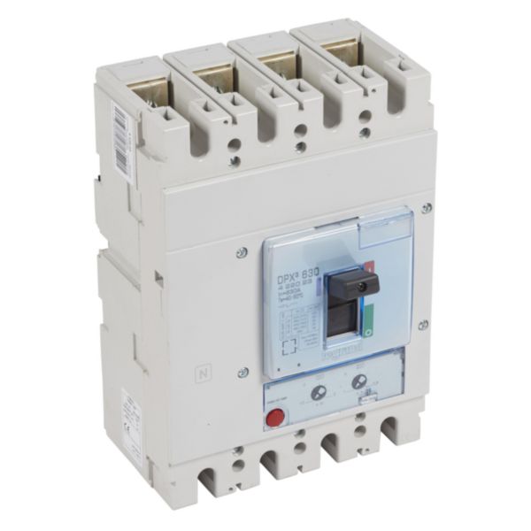Disjoncteur magnétothermique DPX³630 pouvoir de coupure 50kA 400V~ - 4P - 630A - Page 144