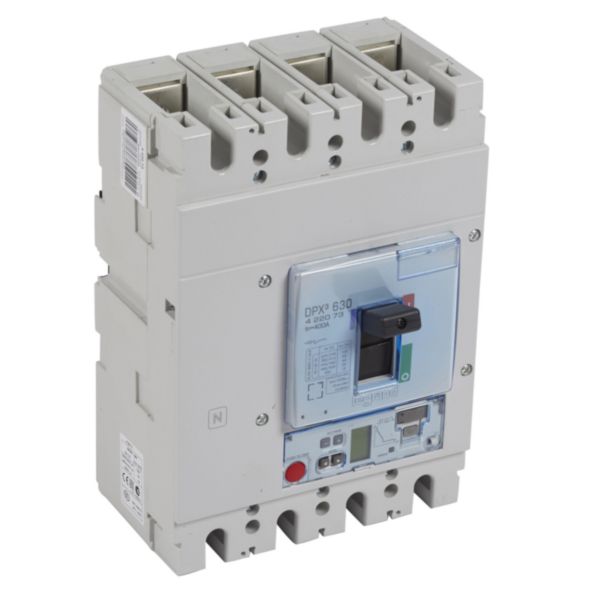 Disjoncteur électronique S2 DPX³630 pouvoir de coupure 50kA 400V~ - 4P - 400A
