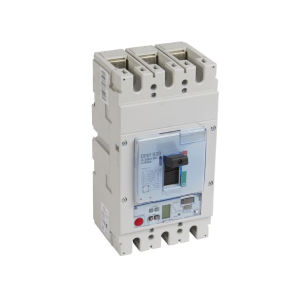 Disjoncteur électronique S2 DPX³630 pouvoir de coupure 100kA 400V~ - 3P - 630A