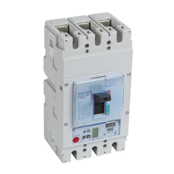 Disjoncteur électronique S2 avec unité de mesure DPX³630 pouvoir de coupure 36kA 400V~ - 3P - 630A