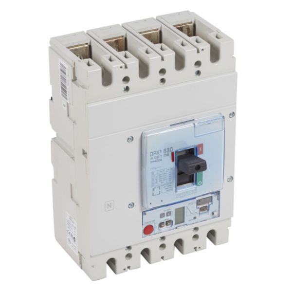 Disjoncteur électronique S2 avec unité de mesure DPX³630 pouvoir de coupure 36kA 400V~ - 4P - 400A