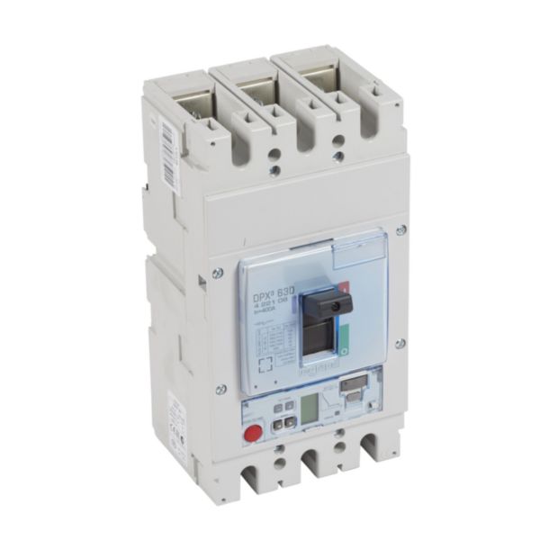 Disjoncteur électronique S2 avec unité de mesure DPX³630 pouvoir de coupure 50kA 400V~ - 3P - 400A