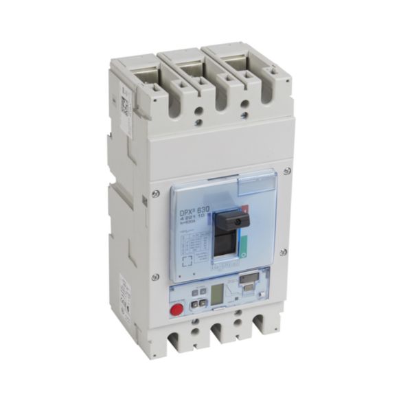 Disjoncteur électronique S2 avec unité de mesure DPX³630 pouvoir de coupure 50kA 400V~ - 3P - 630A