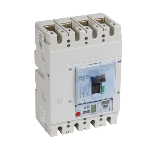 Disjoncteur électronique S2 avec unité de mesure DPX³630 pouvoir de coupure 50kA 400V~ - 4P - 400A