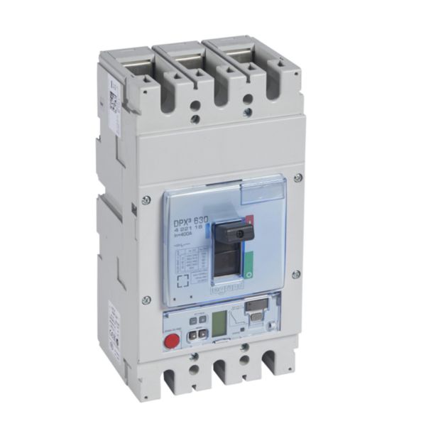 Disjoncteur électronique S2 avec unité de mesure DPX³630 pouvoir de coupure 70kA 400V~ - 3P - 400A