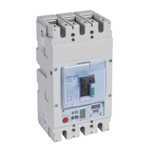 Disjoncteur électronique S2 avec unité de mesure DPX³630 pouvoir de coupure 70kA 400V~ - 3P - 630A