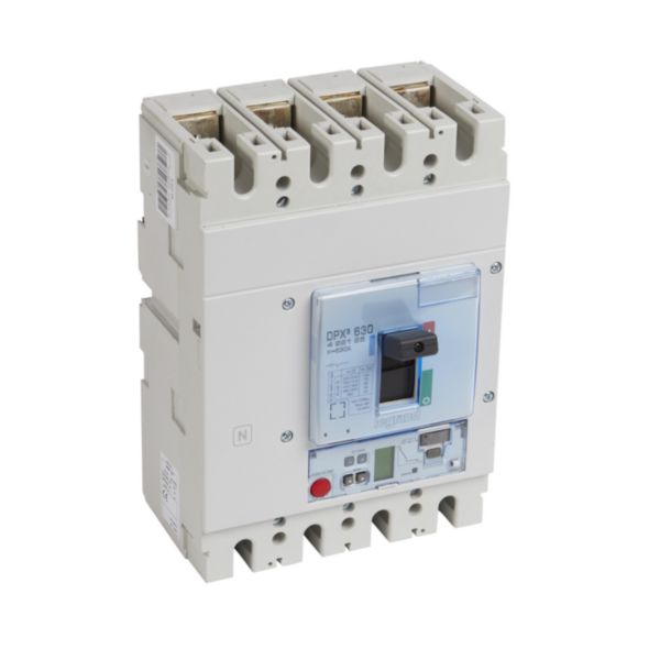 Disjoncteur électronique S2 avec unité de mesure DPX³630 pouvoir de coupure 70kA 400V~ - 4P - 630A