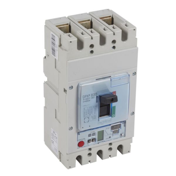 Disjoncteur électronique S2 avec unité de mesure DPX³630 pouvoir de coupure 100kA 400V~ - 3P - 630A