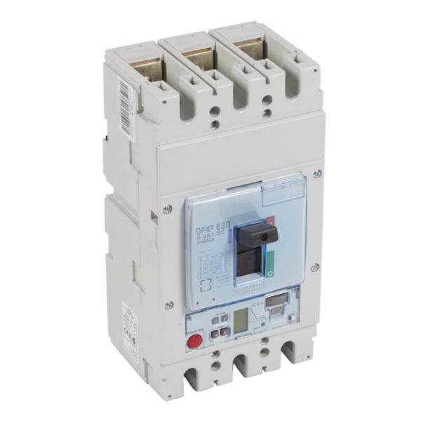 Disjoncteur électronique Sg DPX³630 pouvoir de coupure 50kA 400V~ - 3P - 630A