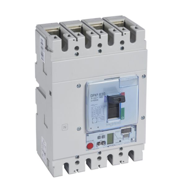 Disjoncteur électronique Sg DPX³630 pouvoir de coupure 50kA 400V~ - 4P - 630A