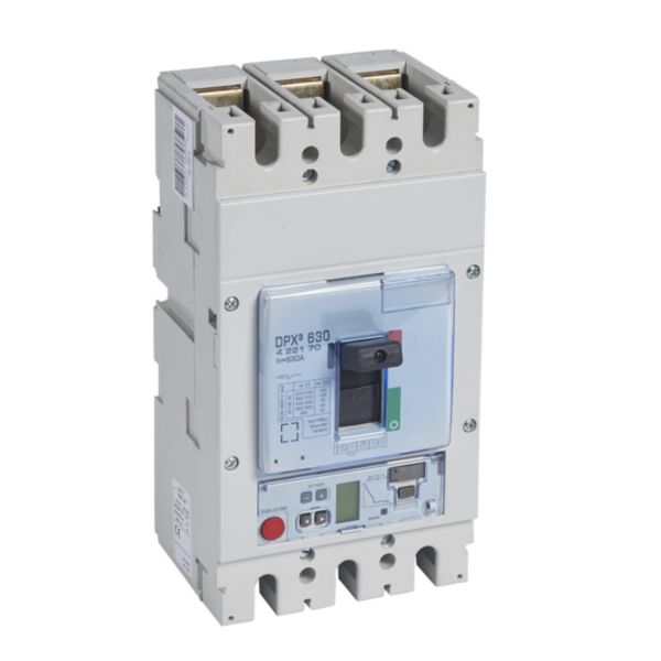 Disjoncteur électronique Sg DPX³630 pouvoir de coupure 100kA 400V~ - 3P - 630A