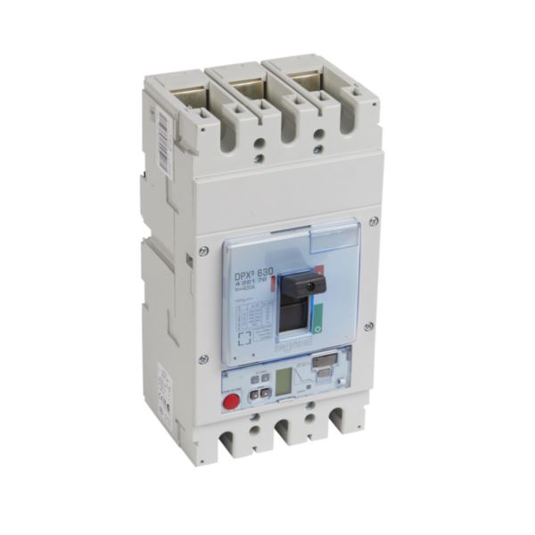 Disjoncteur électronique Sg avec unité de mesure DPX³630 pouvoir de coupure 36kA 400V~ - 3P - 400A