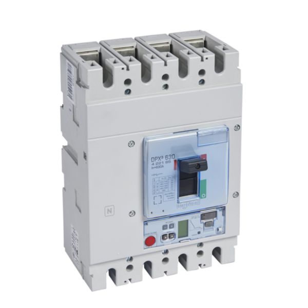 Disjoncteur électronique Sg avec unité de mesure DPX³630 pouvoir de coupure 36kA 400V~ - 4P - 630A