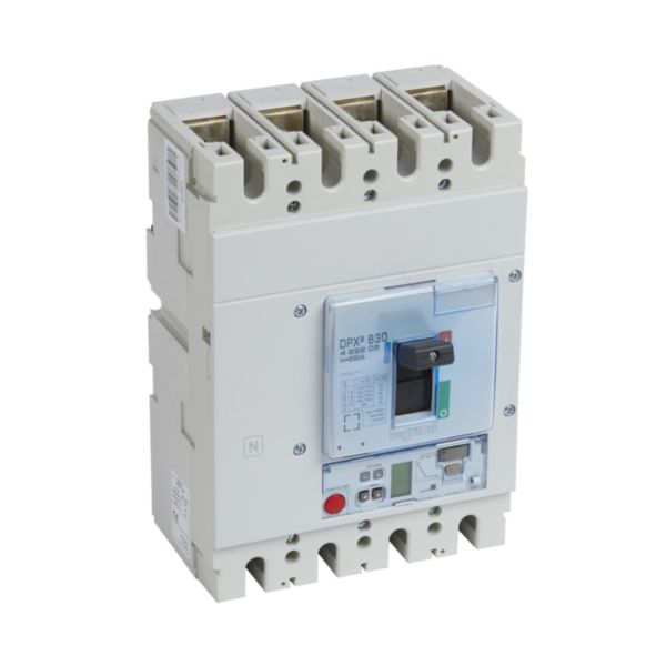 Disjoncteur électronique Sg avec unité de mesure DPX³630 pouvoir de coupure 70kA 400V~ - 4P - 630A