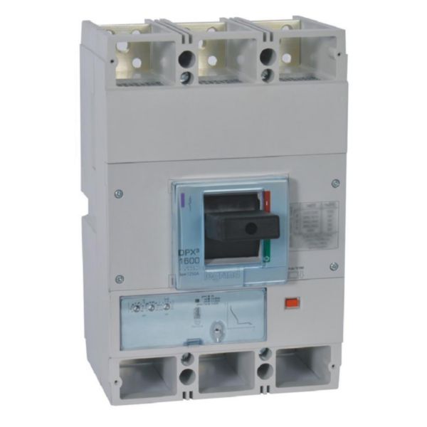 Disjoncteur électronique s1 dpx³ 1600 - icu 100 ka - 3p - 1600 a