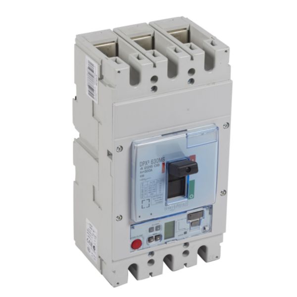 Disjoncteur magnétique réglable seul DPX³630 électronique pouvoir de coupure 36kA 400V~ - 3P - 320A