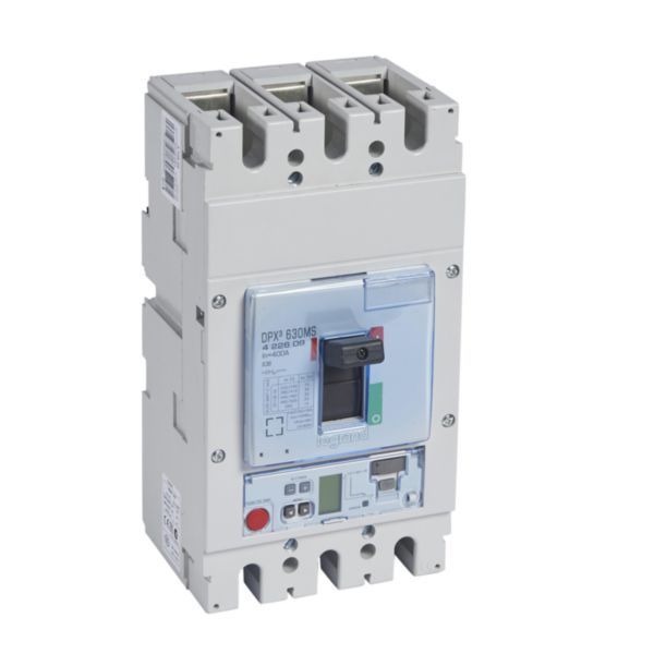 Disjoncteur magnétique réglable seul DPX³630 électronique pouvoir de coupure 36kA 400V~ - 3P - 400A - Page 142
