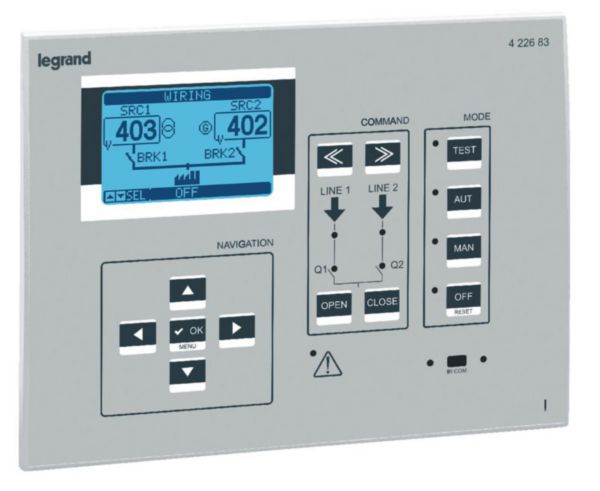 Boîtier d'automatisme pour la gestion avancée de 3 disjoncteurs avec 8 entrées et 7 sorties - Page 157