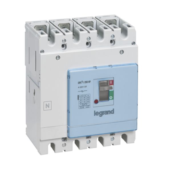Interrupteur à déclenchement libre DPX³-I250HP - 4P - 250A