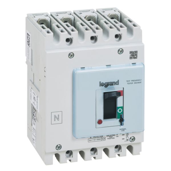 Disjoncteur DPX³125HP magnétothermique avec différentiel 50kA 4P 40A