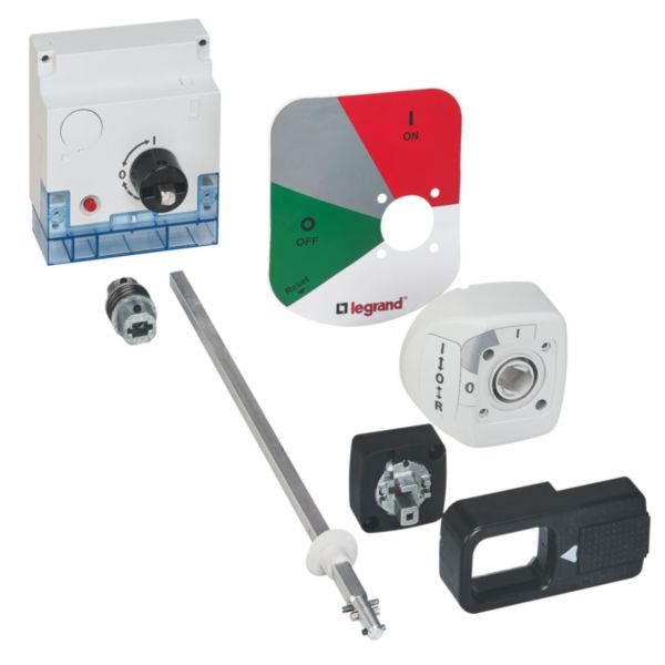 Commande rotative déportée standard pour disjoncteur magnétique seul DPX³250 HP - gris - Page 153