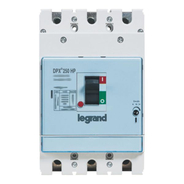 Disjoncteur DPX³250HP magnétique seul pour la protection de moteurs 3P 12,5A pouvoir de coupure 36kA