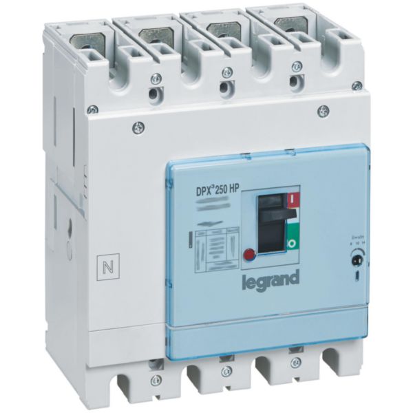 Disjoncteur DPX³250HP magnétique seul pour la protection de moteurs 4P 100A pouvoir de coupure 36kA