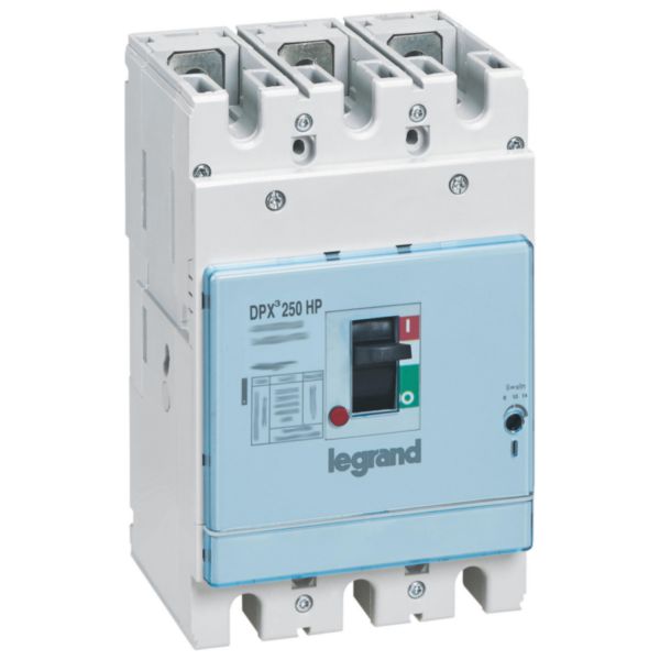 Disjoncteur DPX³250HP magnétique seul pour la protection de moteurs 3P 12,5A pouvoir de coupure 70kA