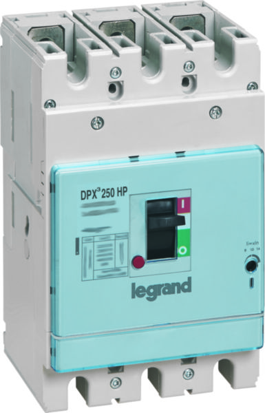 Disjoncteur DPX³250HP magnétique seul pour la protection de moteurs 3P 160A pouvoir de coupure 70kA