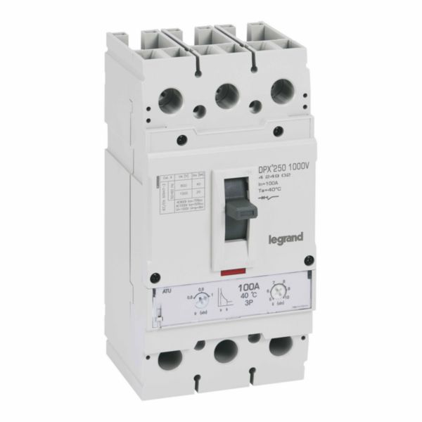 Disjoncteur DPX³ 250 1000V - 3P 100A - 20kA - Montage encastré - Protection thermomagnétique ajustable - Page 19