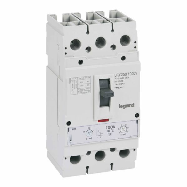 Disjoncteur DPX³ 250 1000V - 3P 160A - 20kA - Protection thermomagnétique ajustable - Page 19