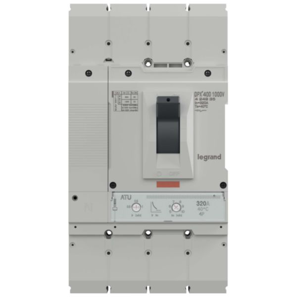 DPX³ 400 1000V disjoncteur 4P 320A 30kA