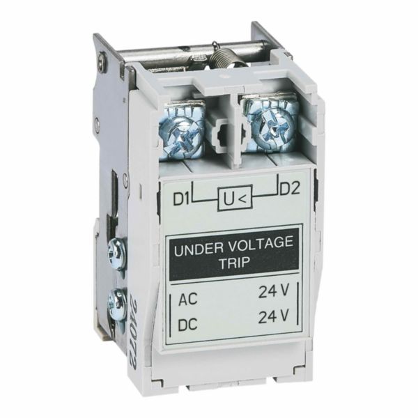 Relais sous-tension DPX³ 250 - 24V AC/DC à ouverture rapide <lt/> 50ms 