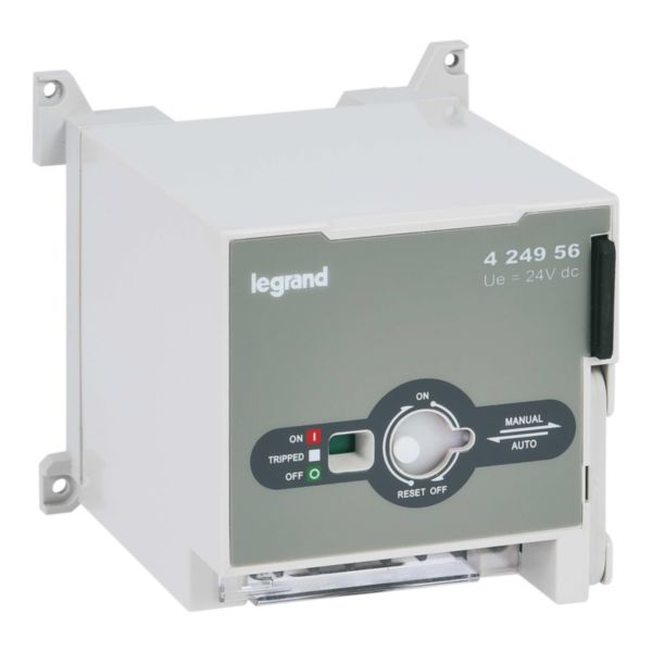 DPX³ 250 - Operateur motorise - 1000V - 24V DC - ≤2.5A - 350ms - 14W - Produit autonome