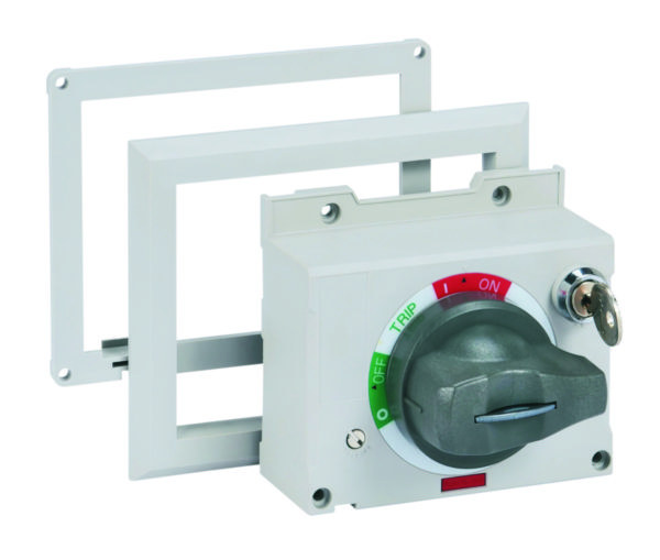 Poignée rotative directe pour disjoncteur DPX³ 250 - 1000V - Positions I/O/Déclenche