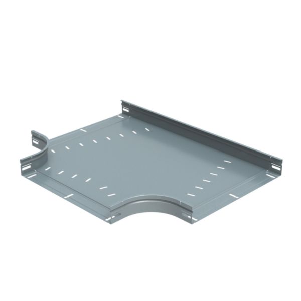 Té avec fond perforé pour chemins de câbles tôle P31 M/F - hauteur 50mm et largeur 400mm - finition Inox 316L