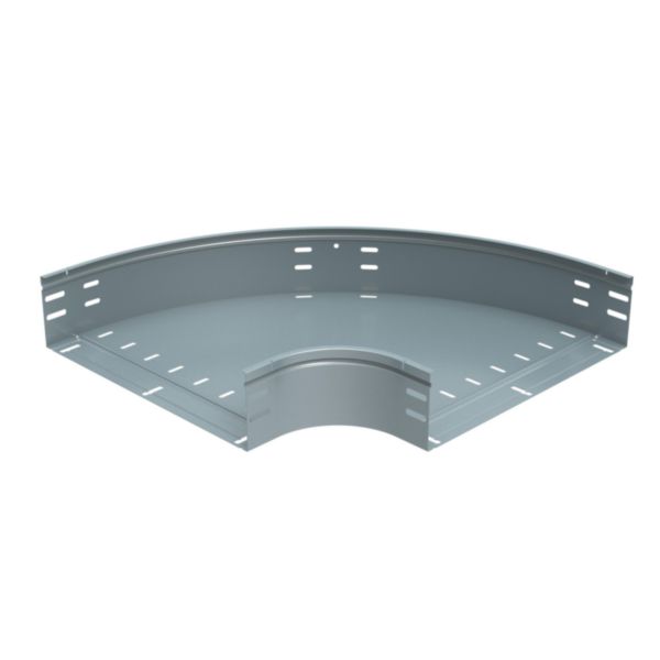 Coude 90 degrés avec fond perforé pour chemins de câbles tôle P31 M/F - hauteur 100mm et largeur 500mm - finition GC - Page 50