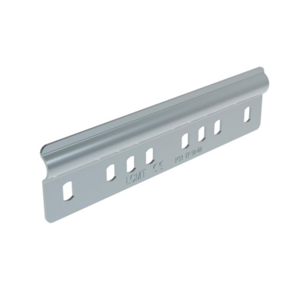 Éclisse plate P31 EP pour chemins de câbles tôle P31 M/F - hauteur 46mm - finition Inox 316L