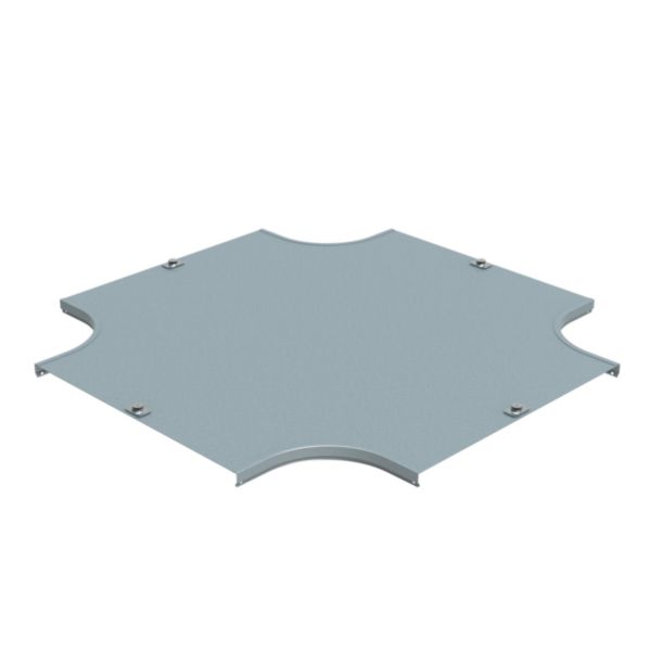 Couvercle pour croix pour chemins de câbles tôle P31 M/F - largeur 400mm - finition Inox 316L