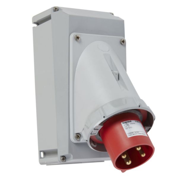 Fiche inclinée P17 IP66/67 63A - 380V~ à 415V~ - 3P+T