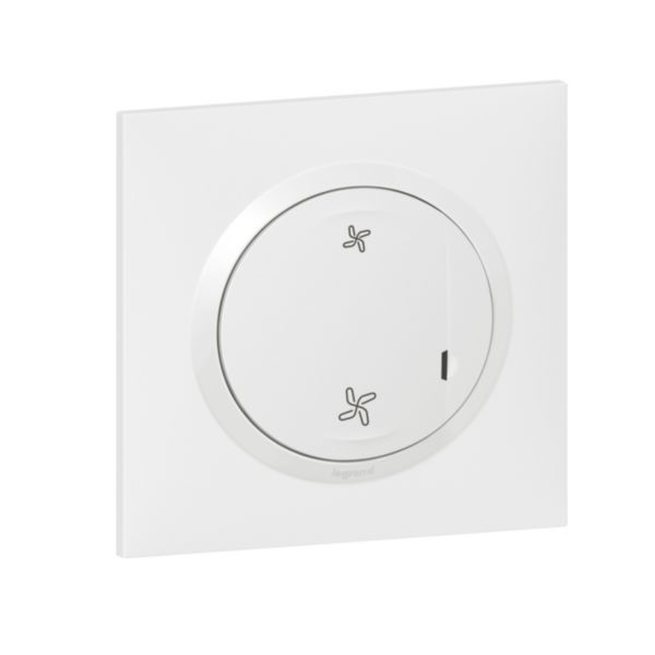 Commande sans fils pour VMC pour installation connectée dooxie with Netatmo finition blanc